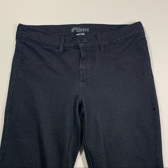Sz. 5 Volcom dark blue jeggings - Picture 6 of 12